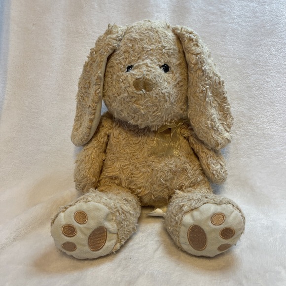 Hug Fun‎ Swirly Tan Bunny Rabbit Plush Easter Bunny Stuffed Animal - Picture 9 of 9